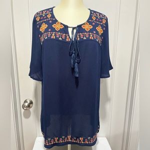 Umgee Embroidered Top